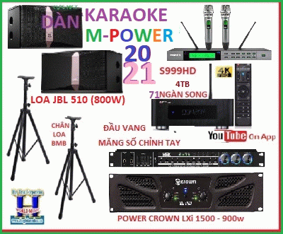 +          A-Dàn Karaoke M-POWER 2021